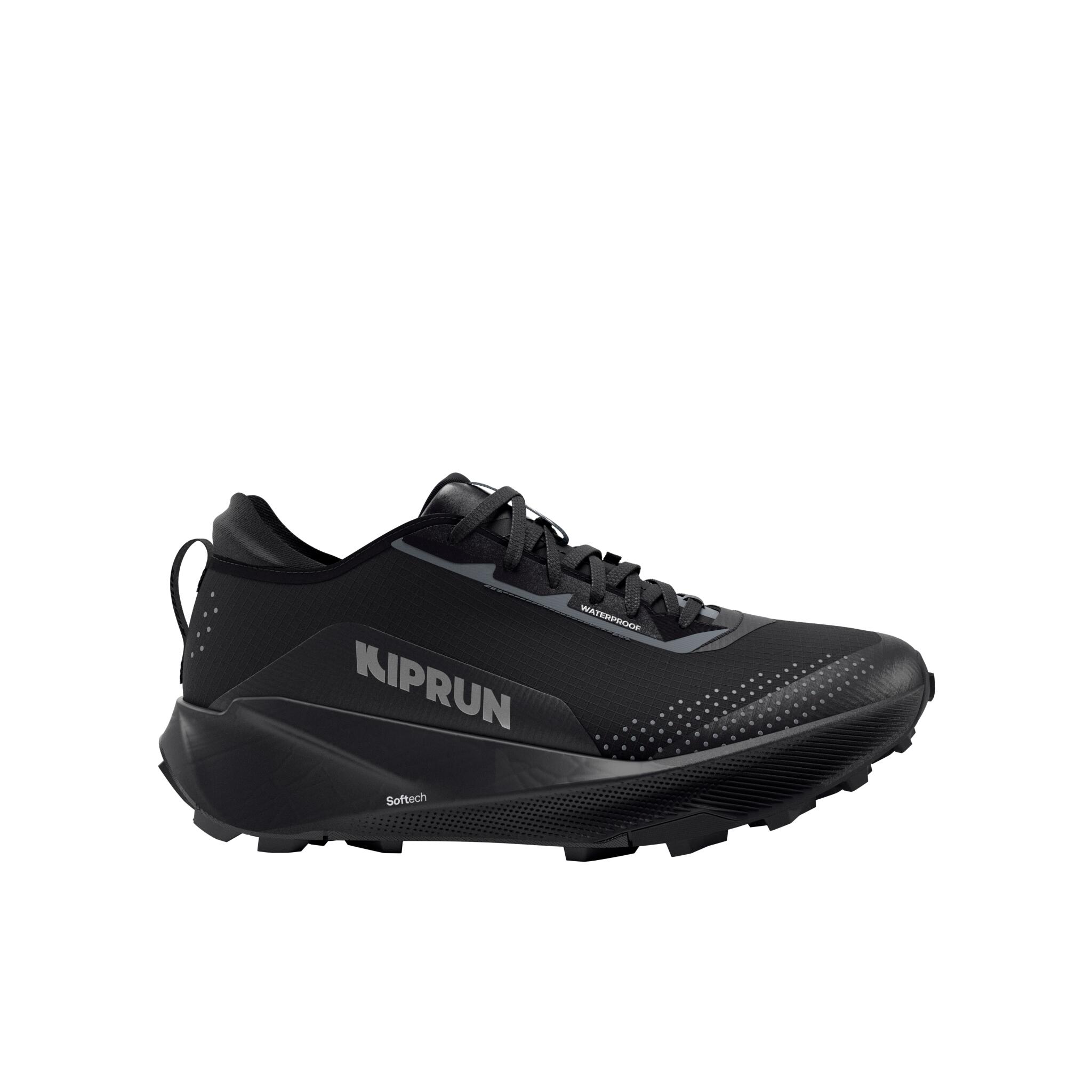 Încălțăminte impermeabilă de trail, Kiprun kipsummit, negru Bărbați 14/19