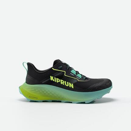 Chaussures de Running Trail et Cross Country Enfant - KIPRUN K500 GRIP noires