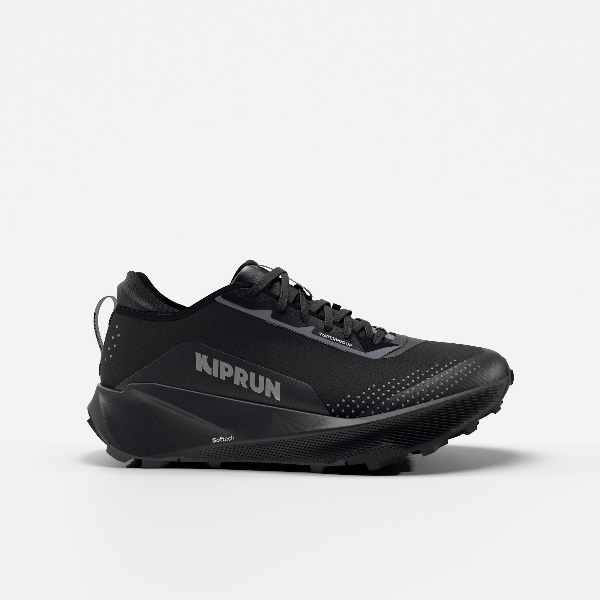 Kiprun Kipsummit Men’s waterproof trail running shoe - black