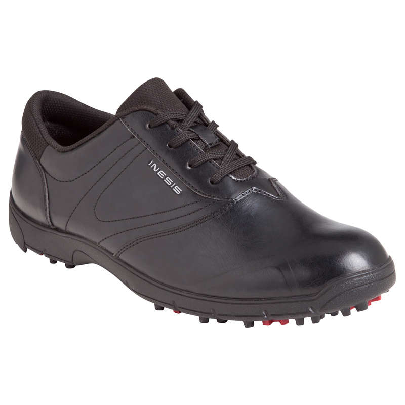 Buty 100 męskie czarne INESIS GOLF SHOES Golf Decathlon