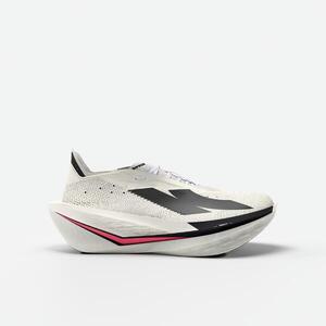 Zapatillas running placa carbono Kiprun Kipstorm Elite Hombre - blanco y rosa