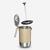 Cafetière portable 3 en 1 de camping, bouilloire et théière, 0.6L à 0,8L, inox.