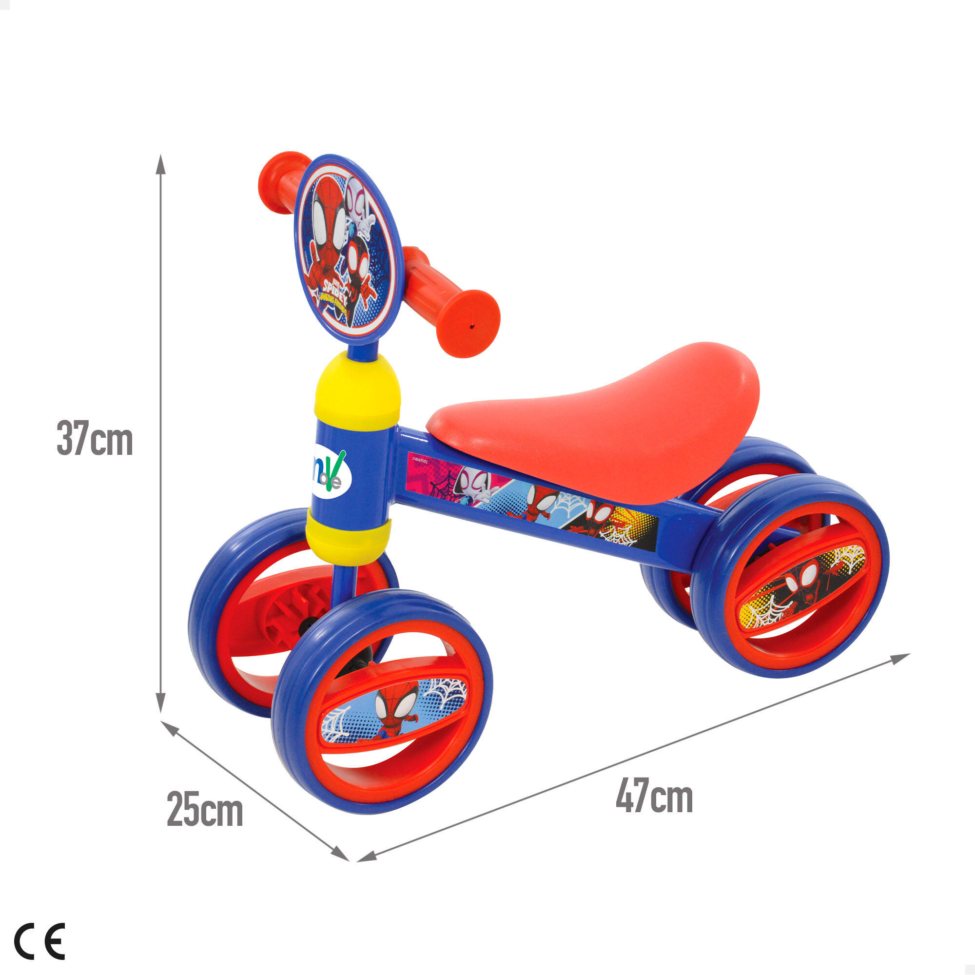 Triciclo Spidey para bebés máx. 15 kg - CD 2/4