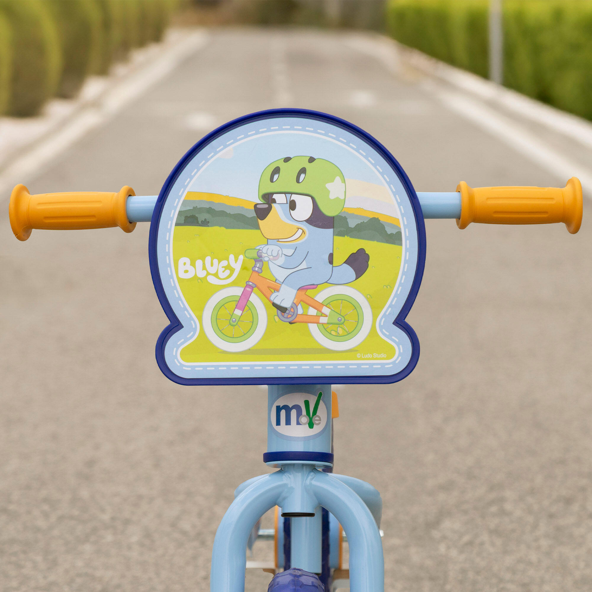 Bicicleta Bluey sin pedales regulable en altura máx. 20 kg 3/4