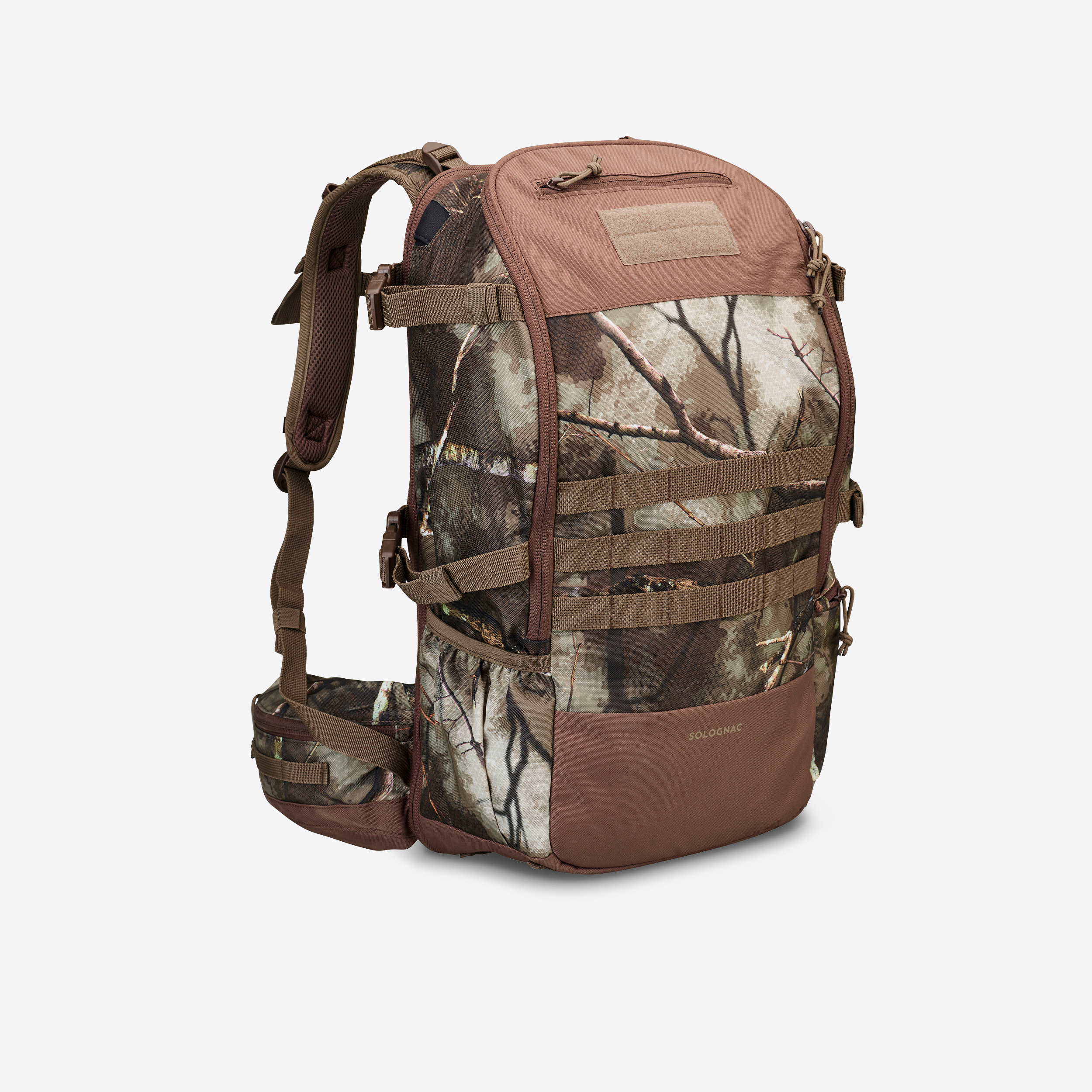 Sac a dos chasse x-access 45 litres compact camouflage treemetic - Chasse - Solognac- Clubs - Entreprises - Collectivités - Associations