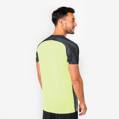 Футболка Viralto Vibes для футболу жовта/чорна