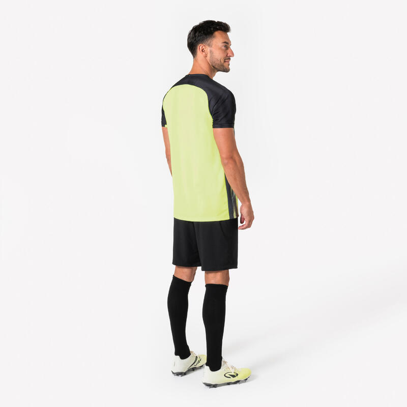 Yetişkin Futbol Forması - Sarı/Siyah - Viralto Vibes