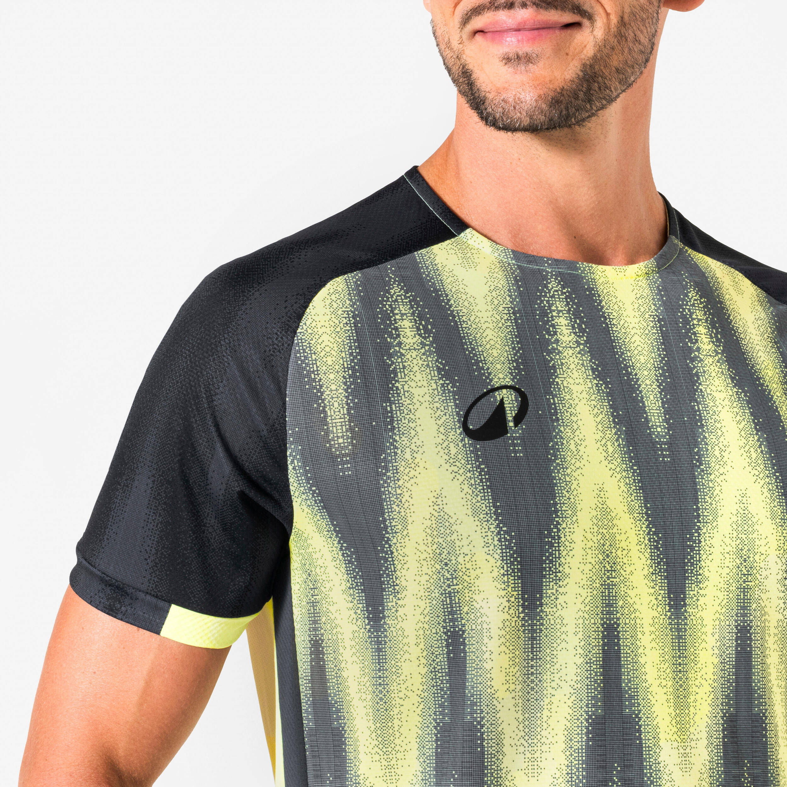 Adult Short-Sleeved Football Shirt Viralto Vibes - Yellow/Black 2026 -  3