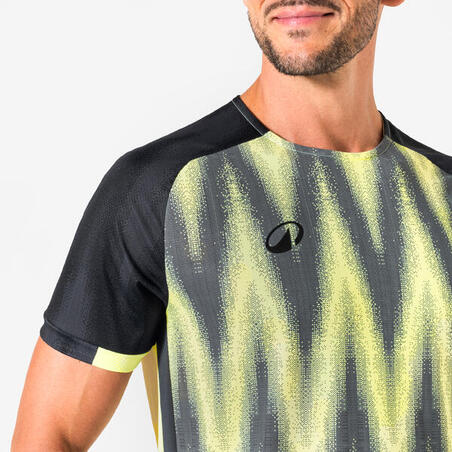 Футболка Viralto Vibes для футболу жовта/чорна