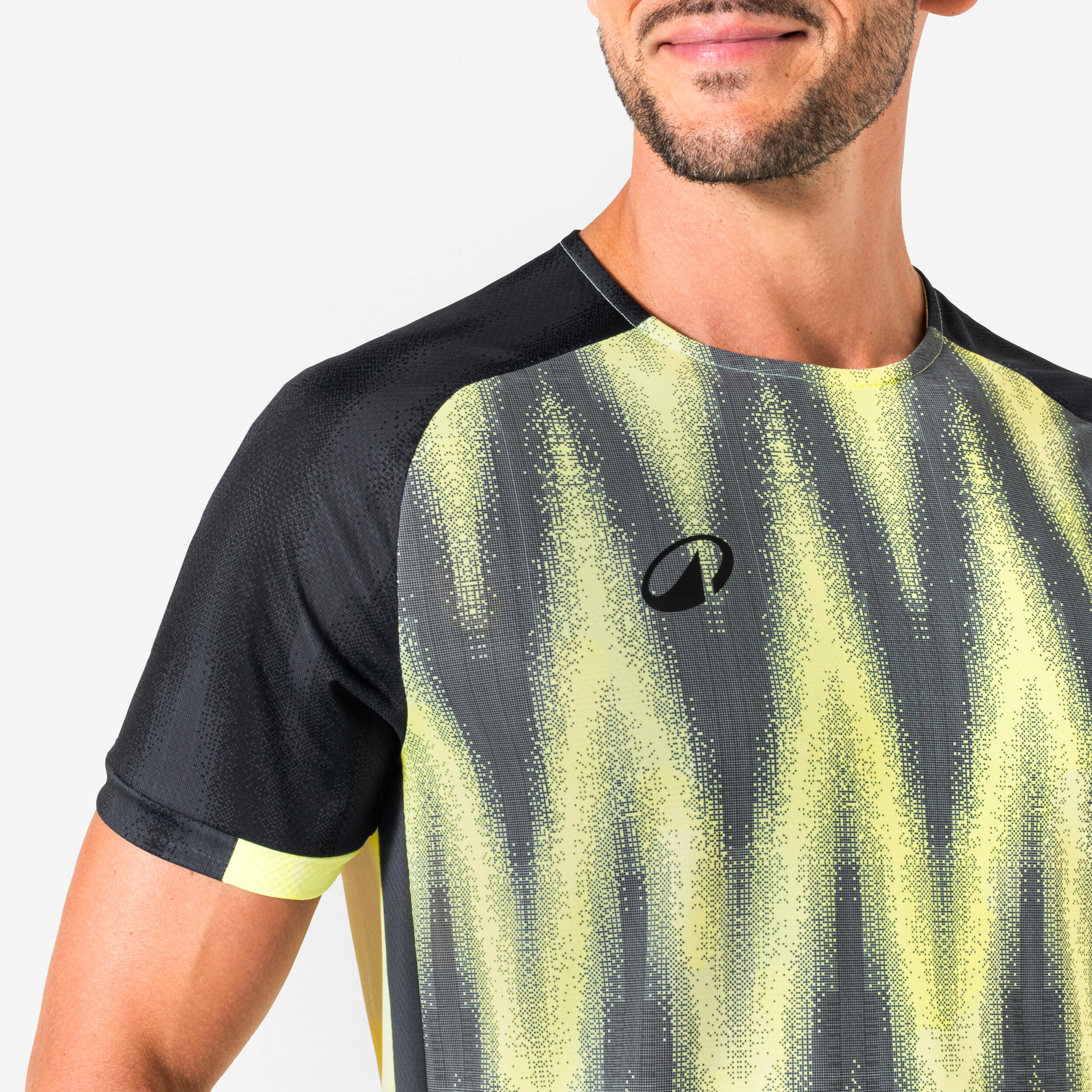 Viralto Vibes Kurzarm-Fussballtrikot für Erwachsene, 2026 Gelb Schwarz 3/9