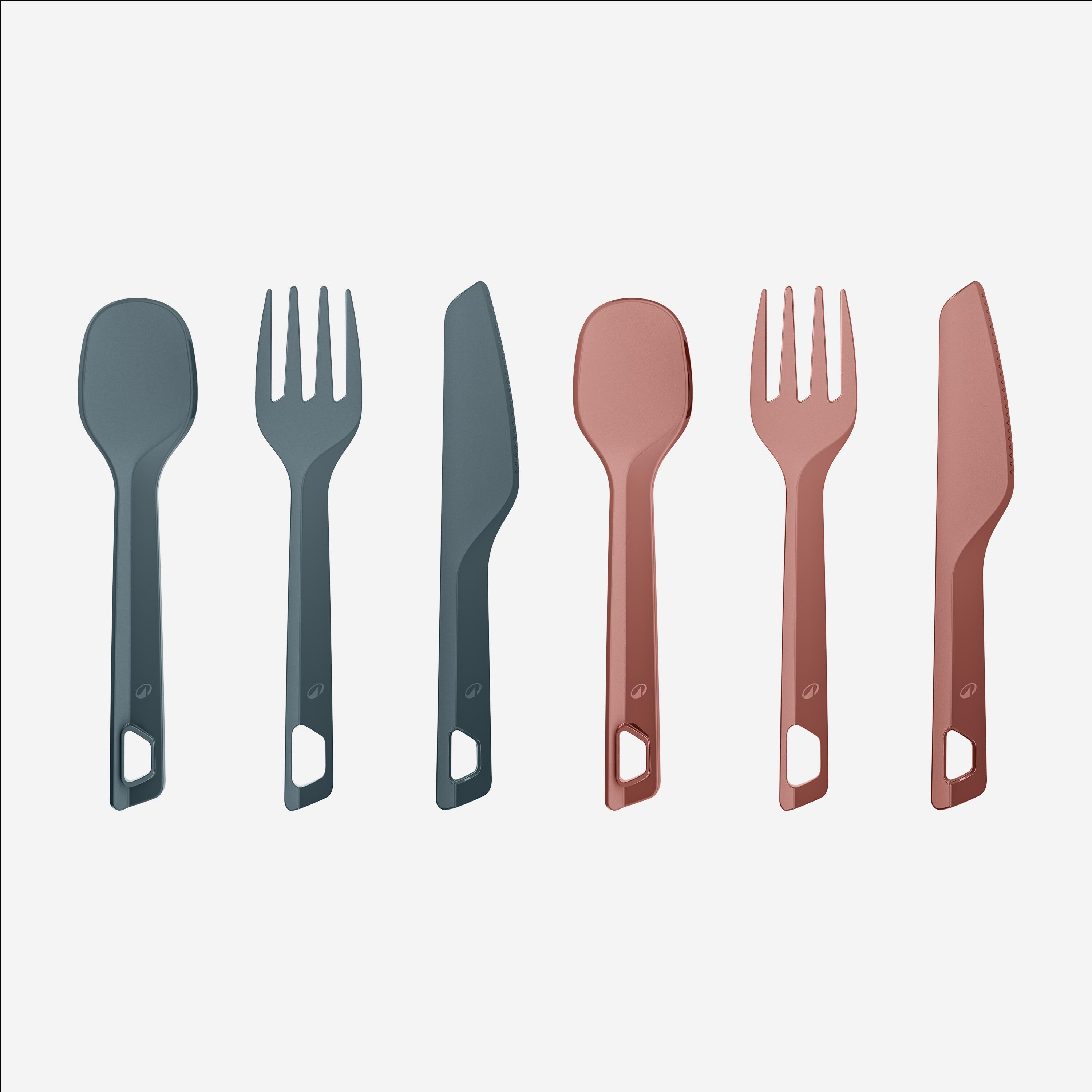 Ensemble de cuisine de camping en inox 2 personnes, 10 pièces 5/6