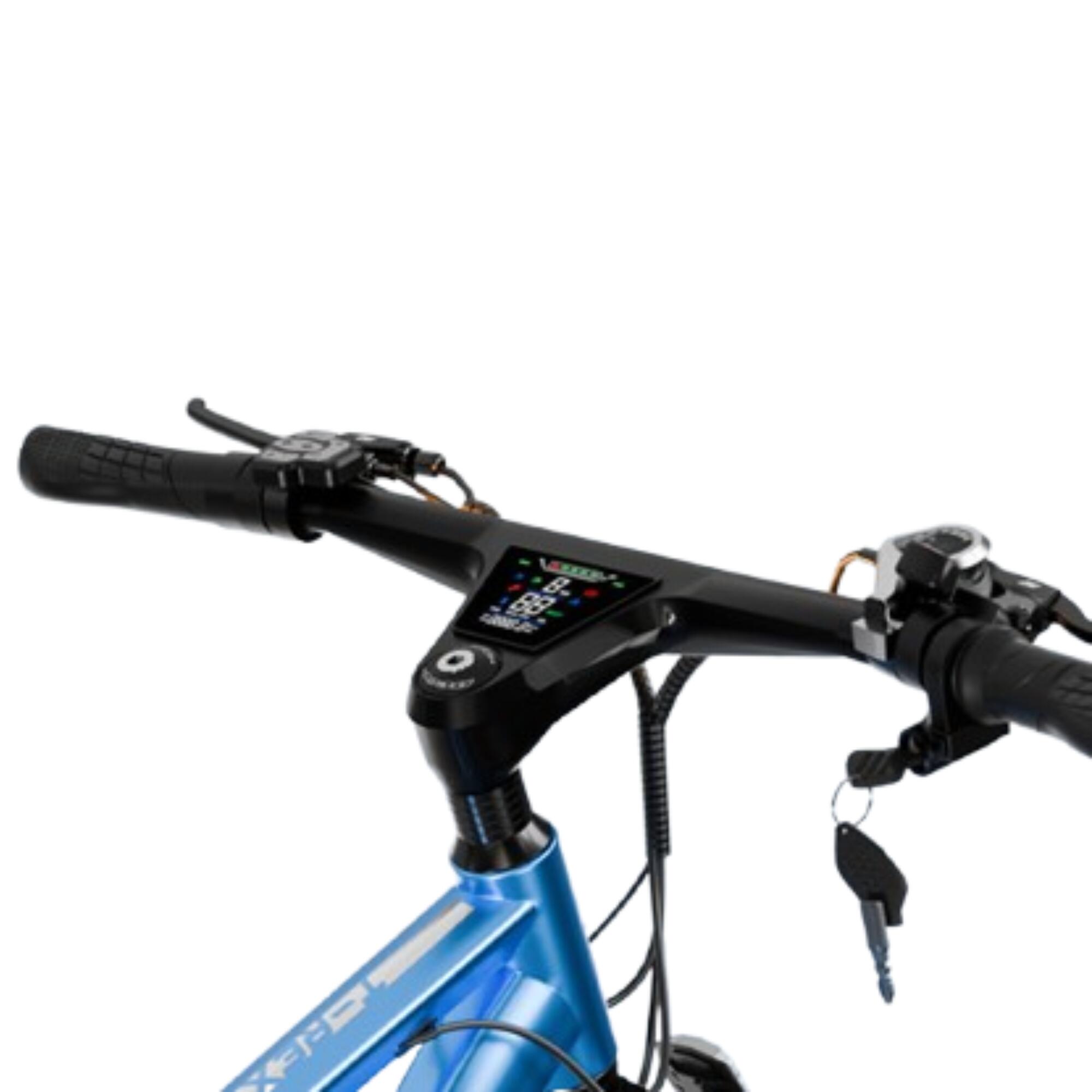 Bicicleta eléctrica montaña 27,5" Emotorad T-Rex Pro azul 6/6