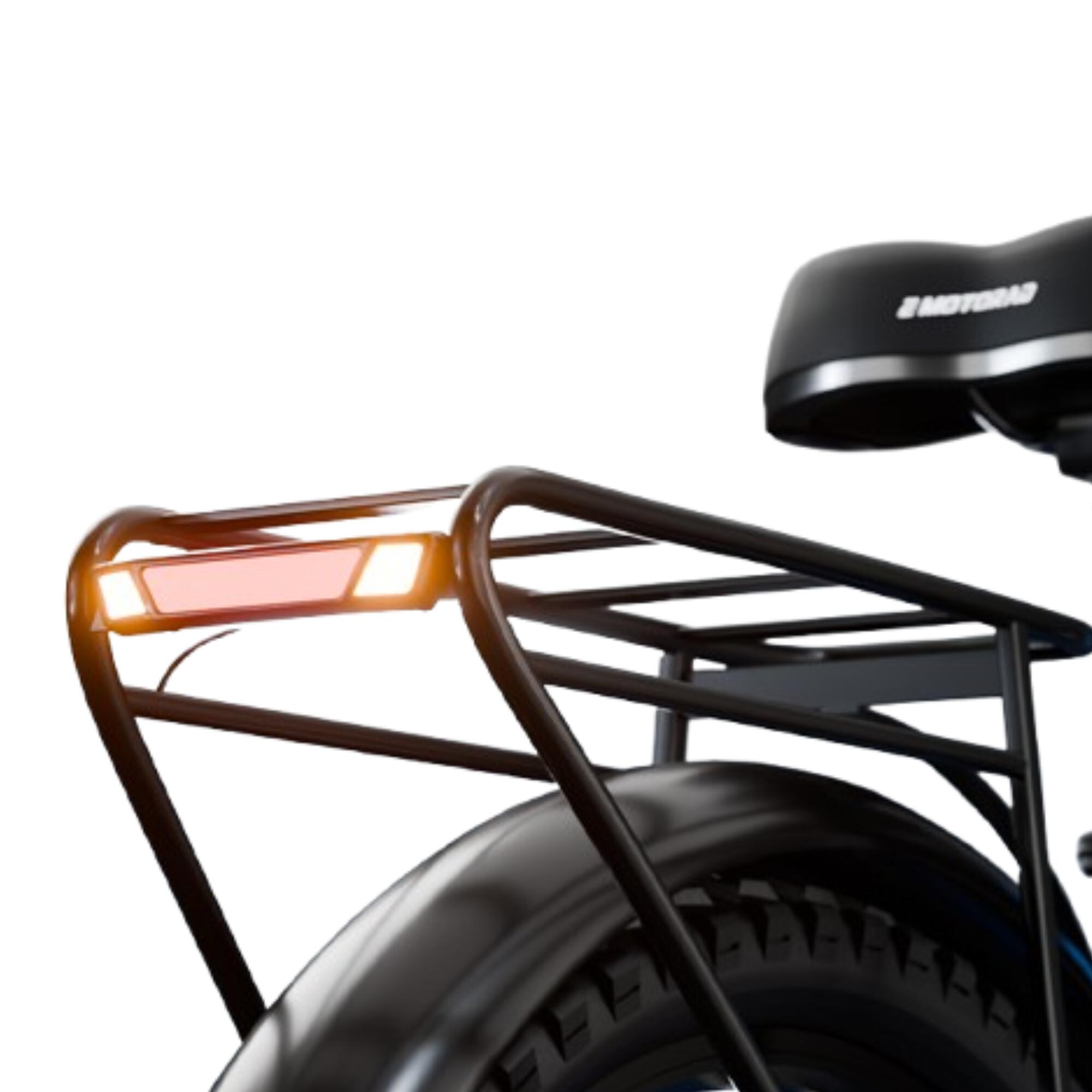 Bicicleta eléctrica montaña 27,5" Emotorad T-Rex Pro azul 5/6