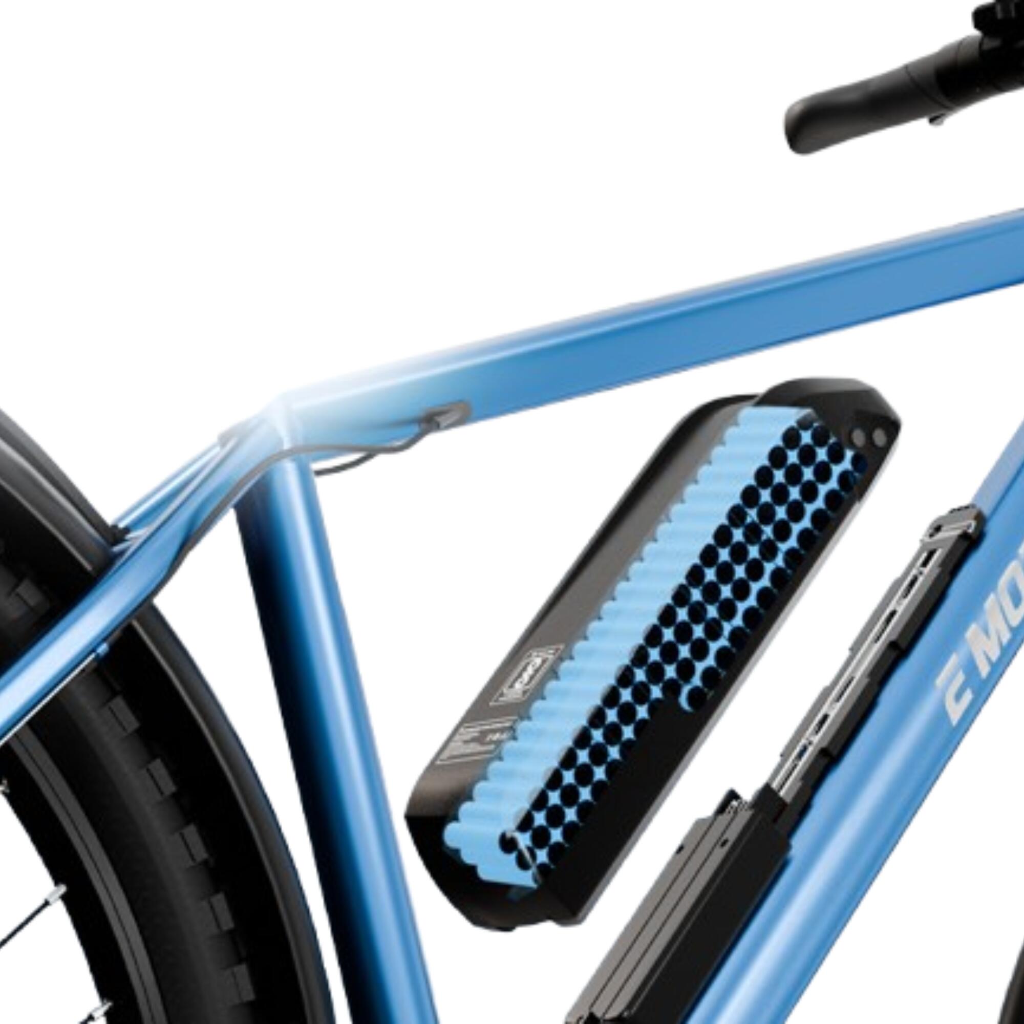 Bicicleta eléctrica montaña 27,5" Emotorad T-Rex Pro azul 3/6