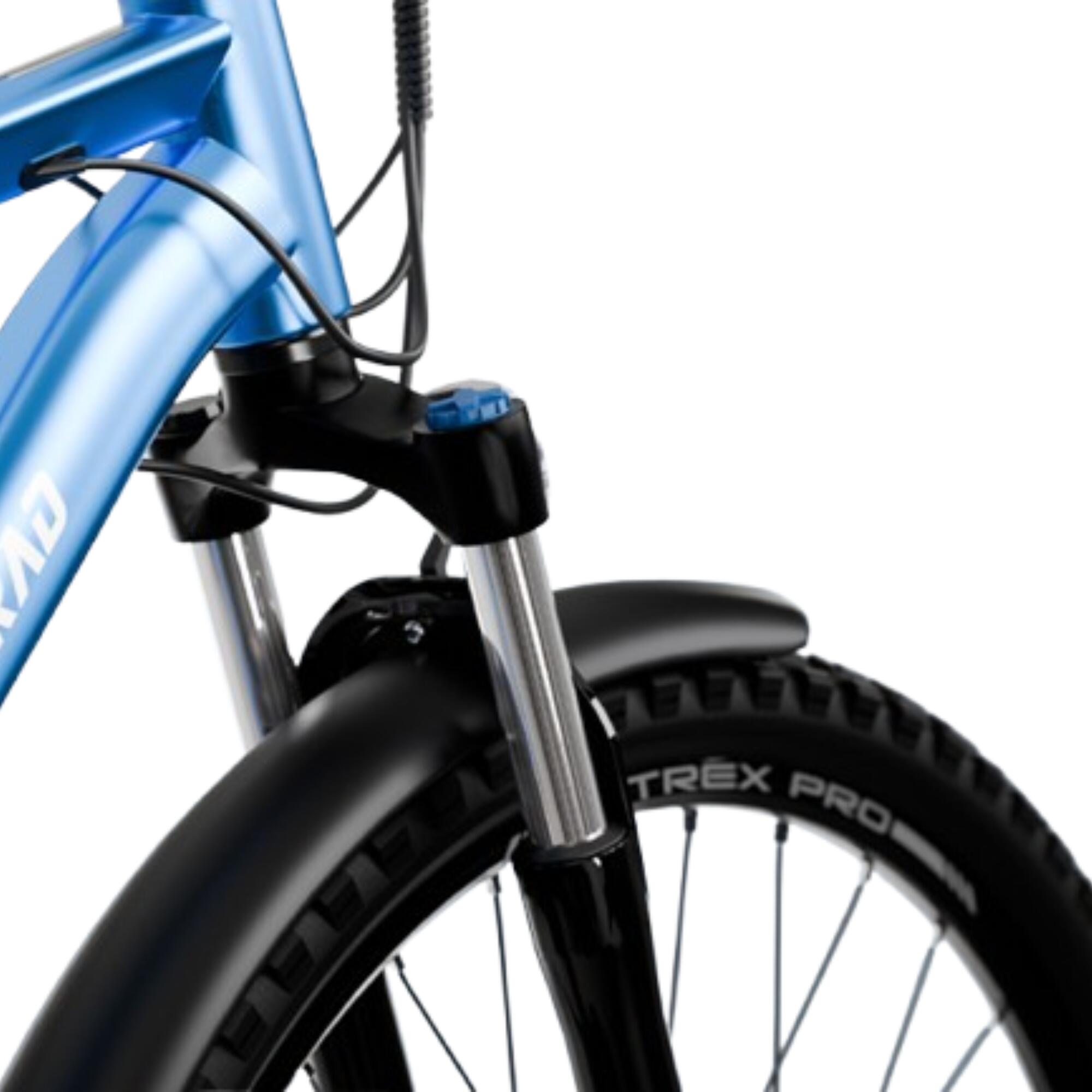 Bicicleta eléctrica montaña 27,5" Emotorad T-Rex Pro azul 4/6