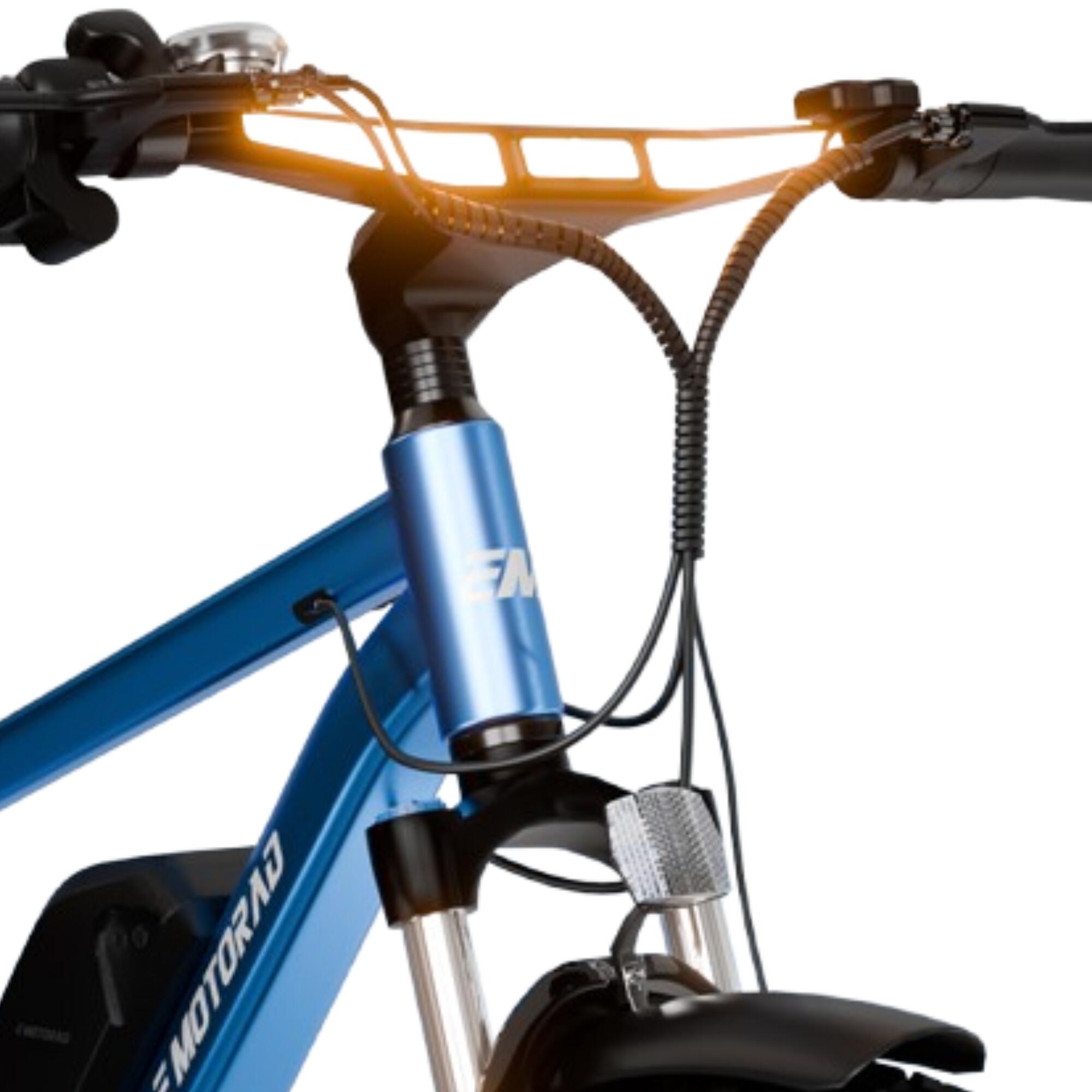 Bicicleta eléctrica montaña 27,5" Emotorad T-Rex Pro azul 2/6
