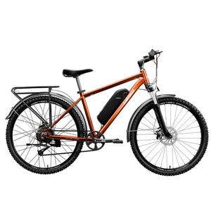 Bicicleta eléctrica montaña 27,5" Emotorad T-Rex Pro naranja