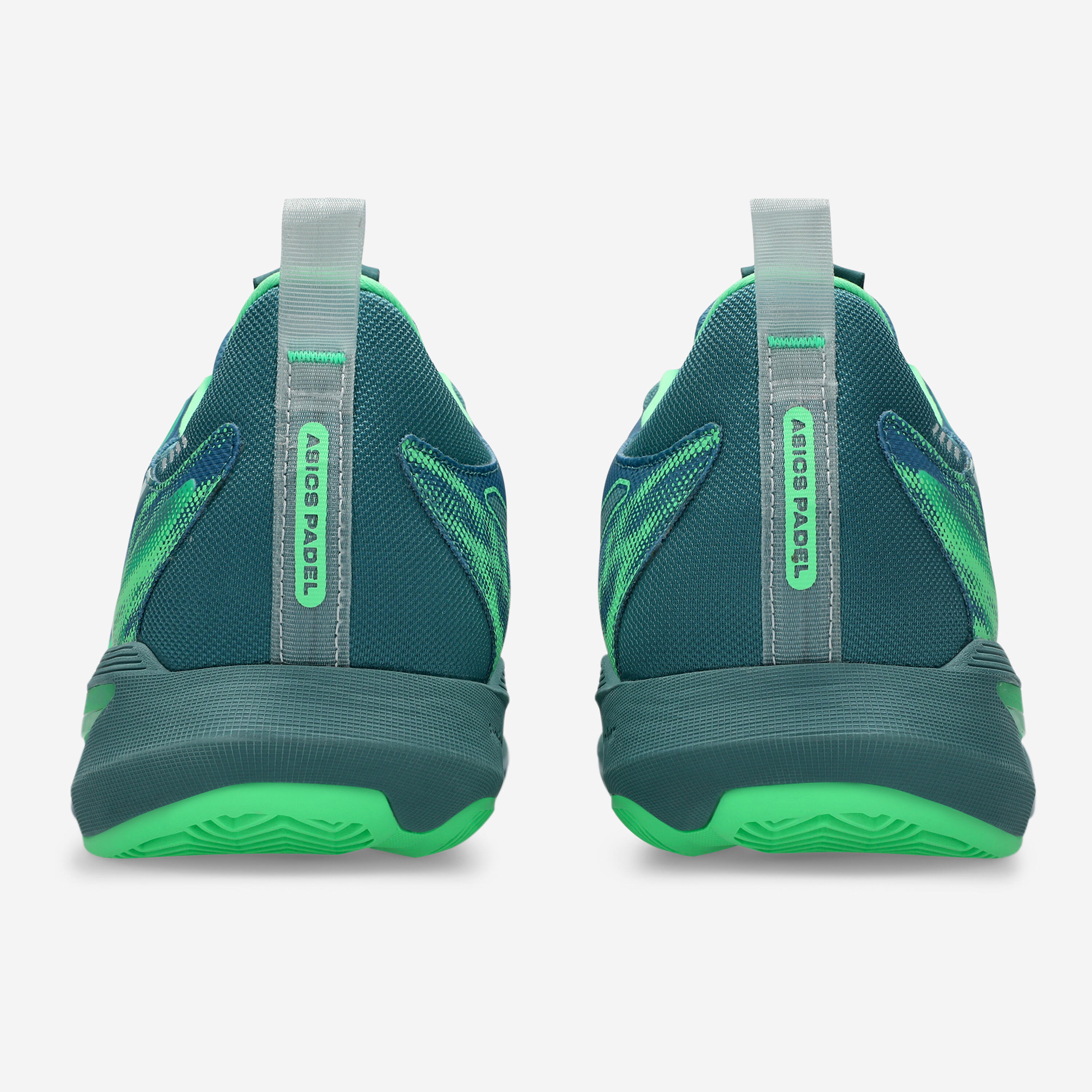 Chaussures de padel homme - Asics Sonicsmash FF Bleu Vert 6/7