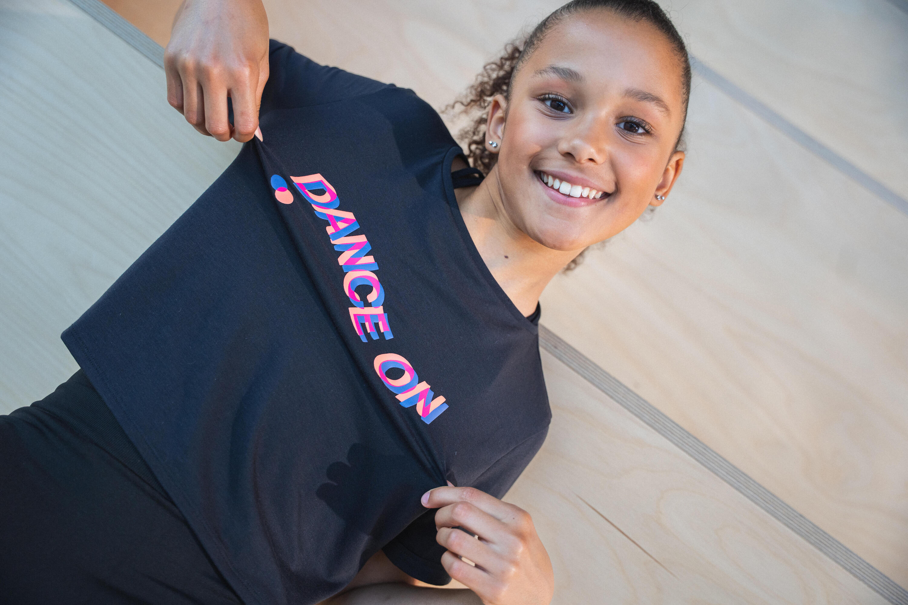T-shirt court de danse moderne enfant 9/11