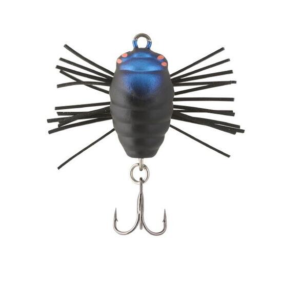 Leurre de surface pêche NOTOBUG 22 Full Black Coloris Exclu Decathlon