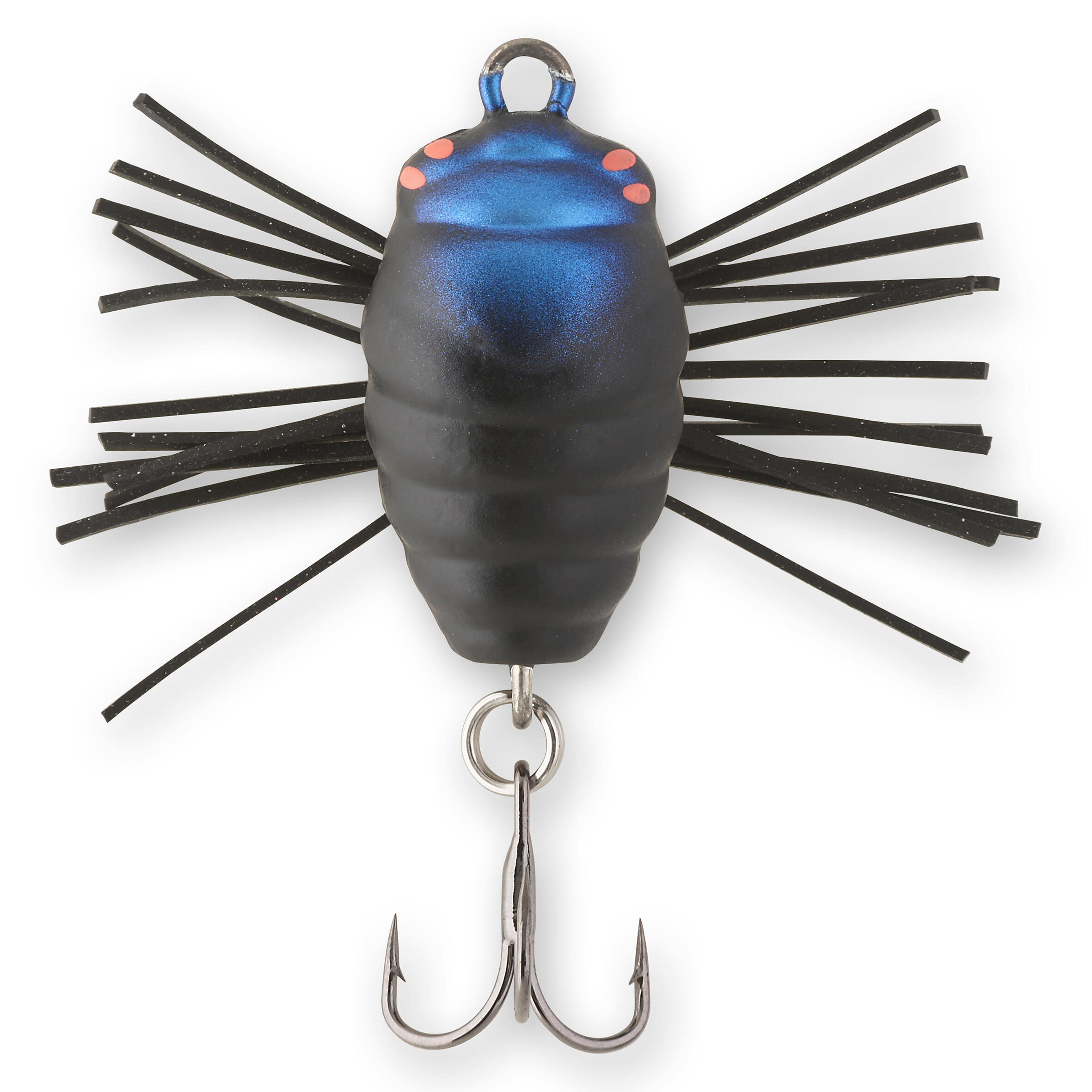Señuelo Pesca Superficie Notobug 22 Full Black Color Exclusivo Decathlon 5/5
