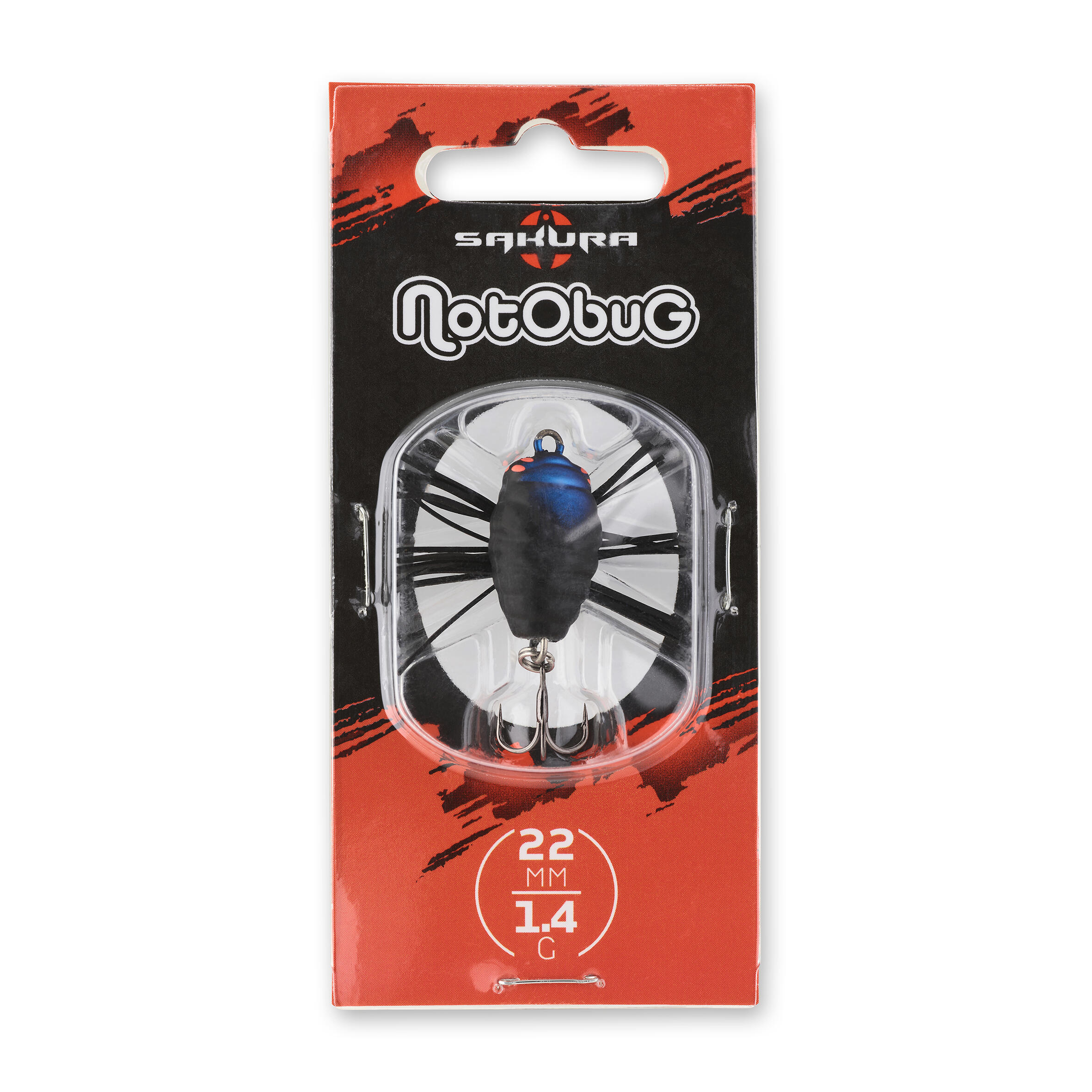 Señuelo Pesca Superficie Notobug 22 Full Black Color Exclusivo Decathlon 4/5