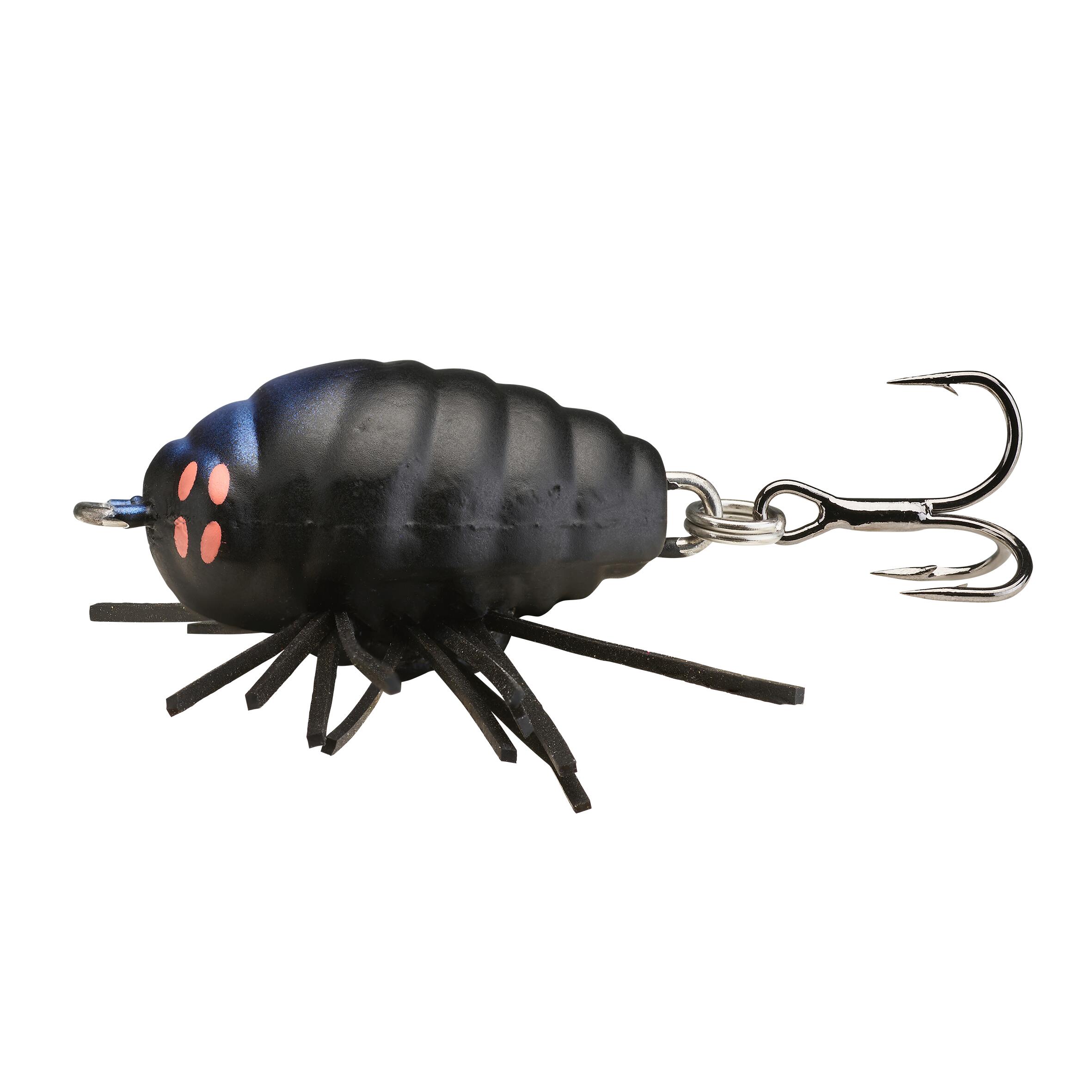 Señuelo Pesca Superficie Notobug 22 Full Black Color Exclusivo Decathlon 3/5