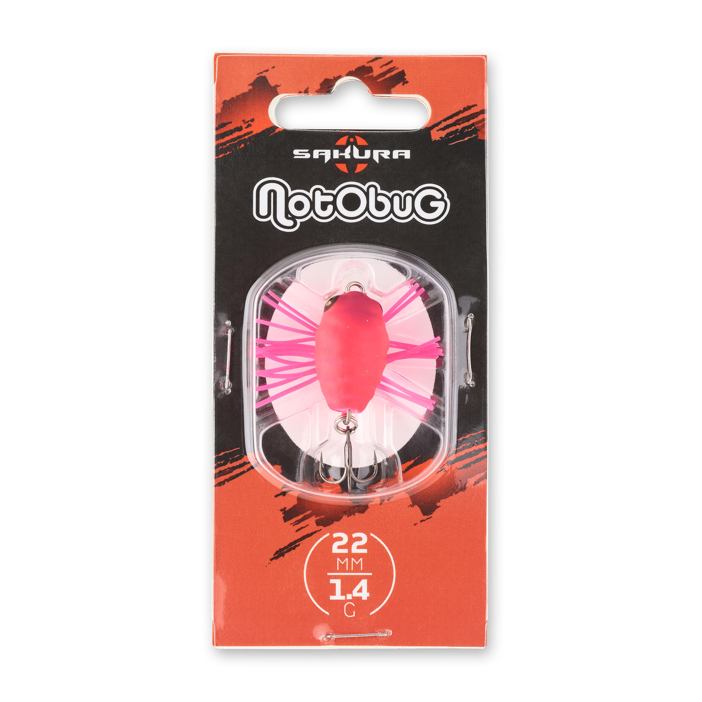 Señuelo Pesca Superficie Notobug 22 Pink Mat Color Exclusivo Decathlon 3/4