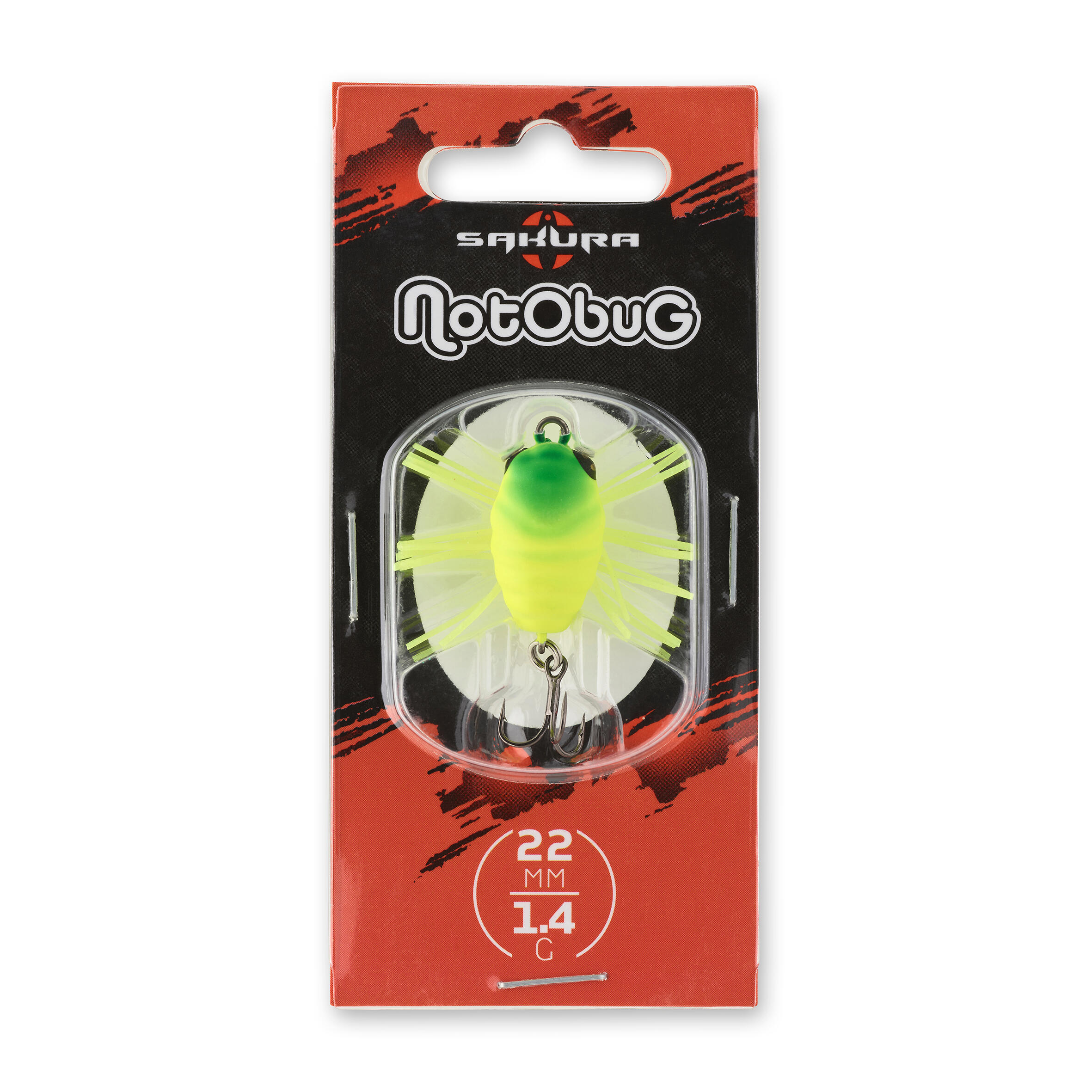 Leurre de surface pêche NOTOBUG 22 Yellow Coloris Exclu Decathlon 4/5