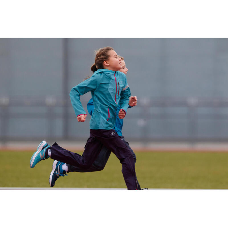 Dětská běžecká obuv EKIDEN ACTIVE na suchý zip modrá