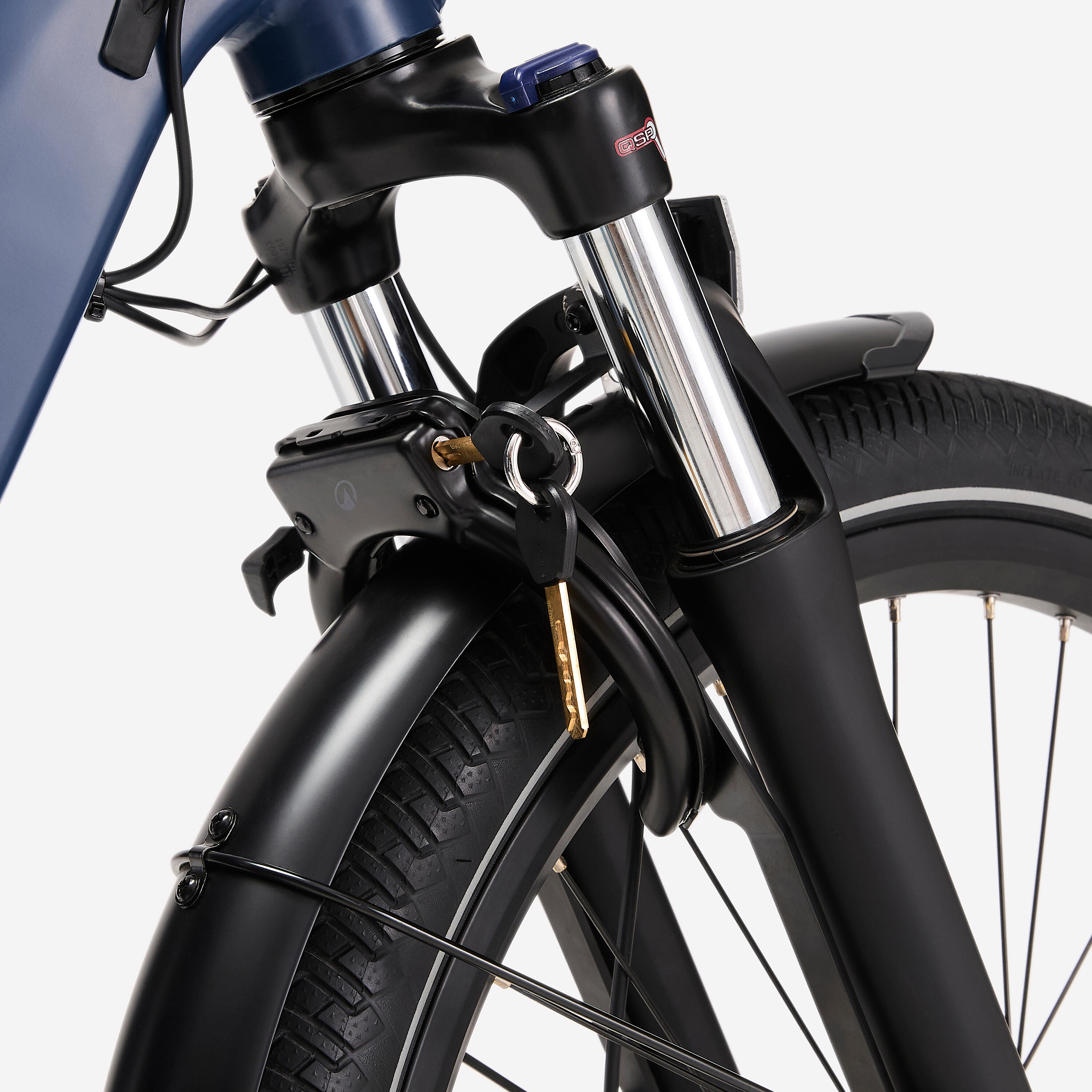 Elektro-Longtail-Velocargo E-three 500 Abysse Blau 12/19