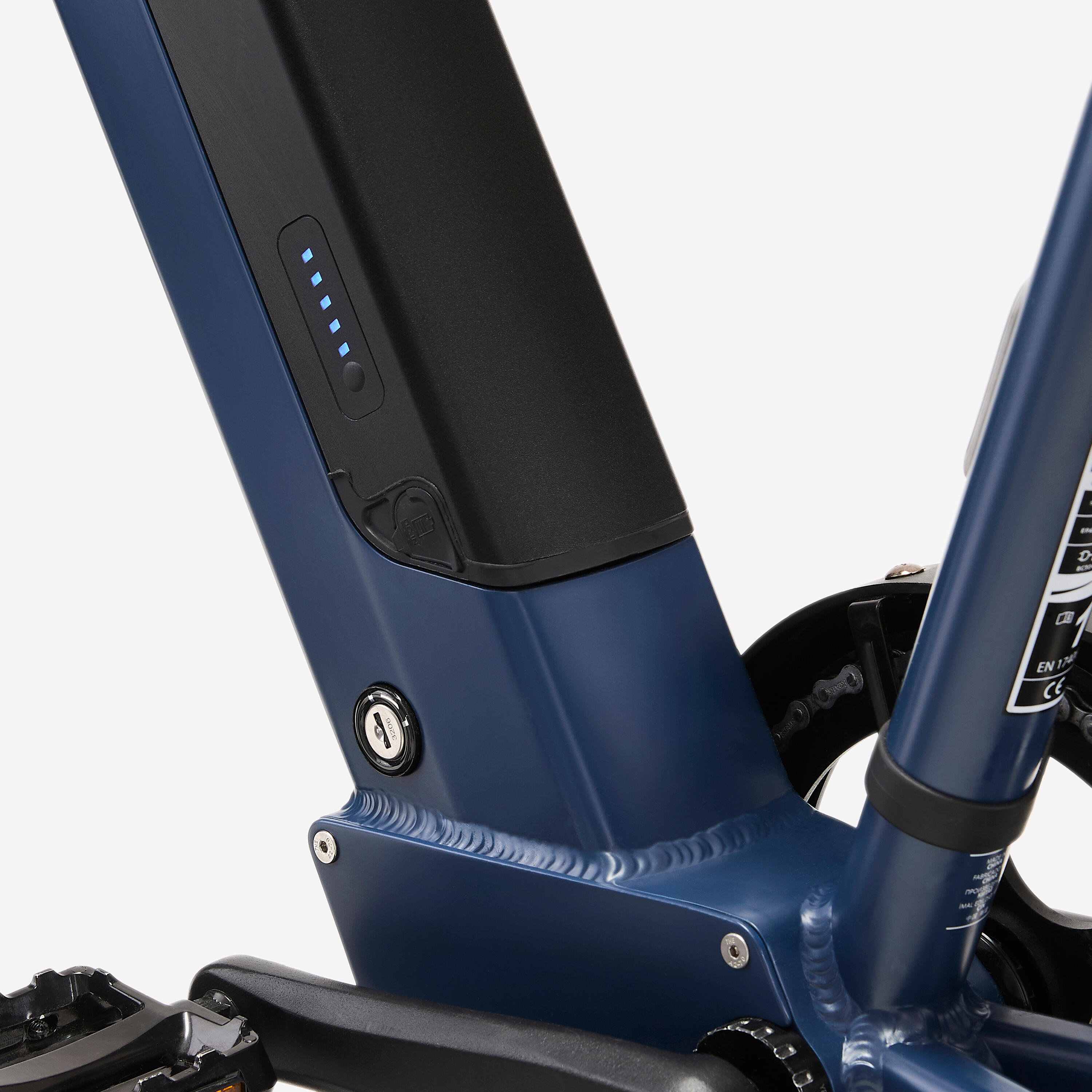 Elektro-Longtail-Velocargo E-three 500 Abysse Blau 10/19