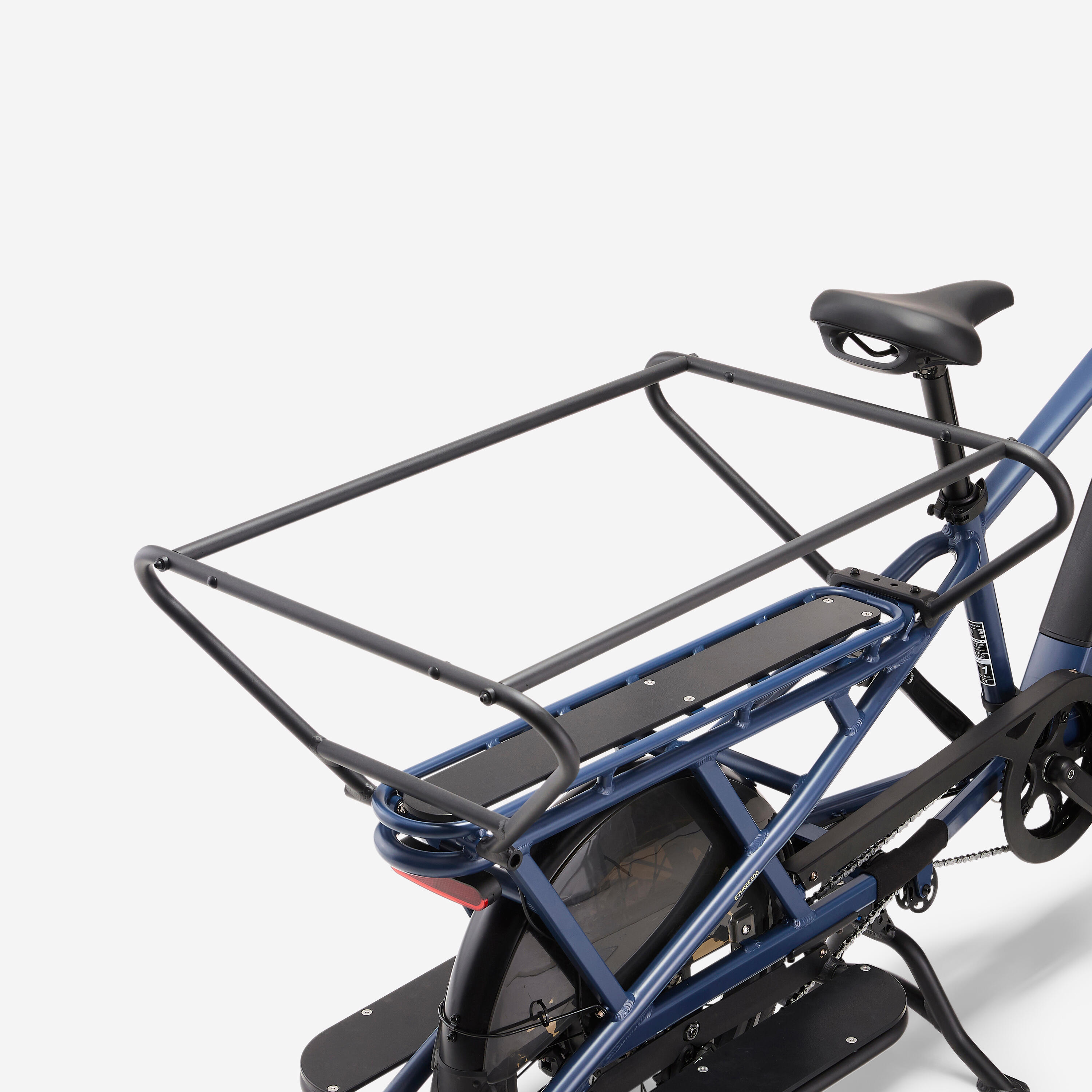 Elektro-Longtail-Velocargo E-three 500 Abysse Blau 6/19