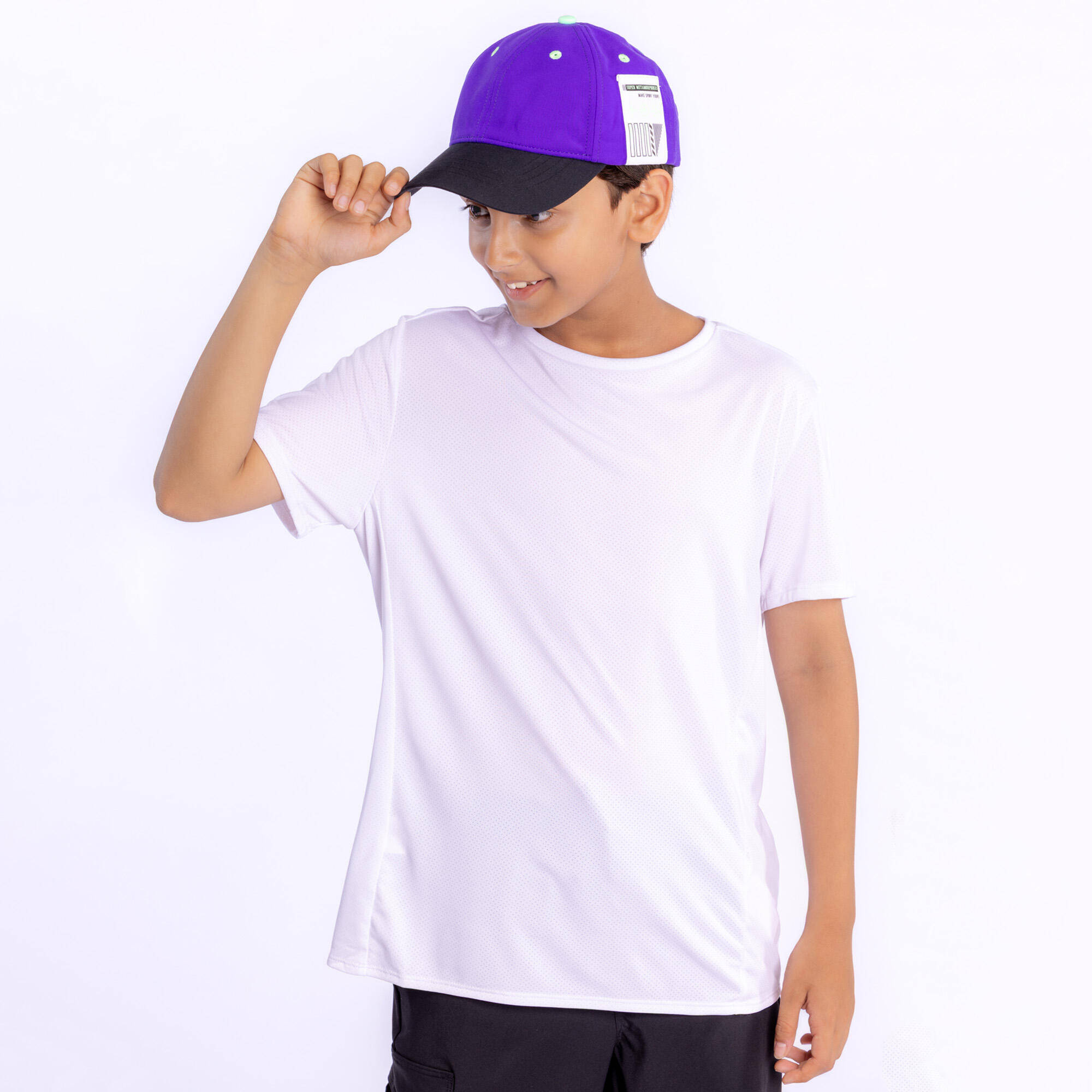 Kids' Unisex Adjustable Breathable Cap -  1
