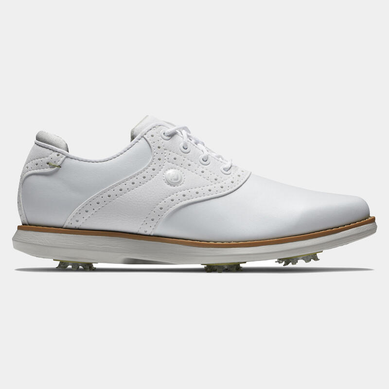 Încălțăminte impermeabilă piele golf Traditions Alb Damă