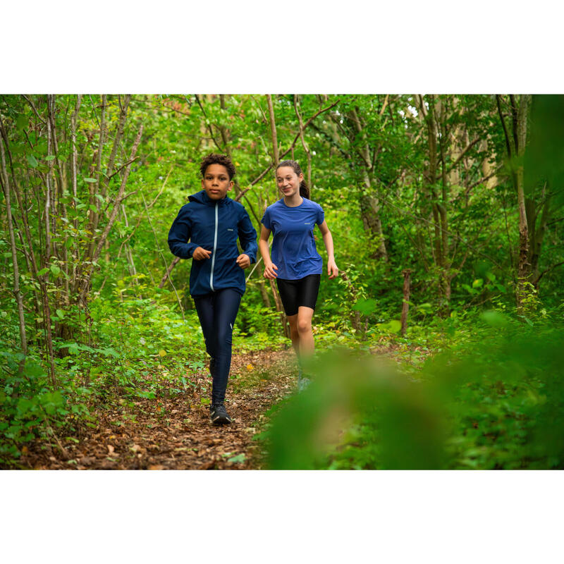 Çocuk Koşu Rüzgarlığı - Lacivert - Kiprun Wind Jacket JR
