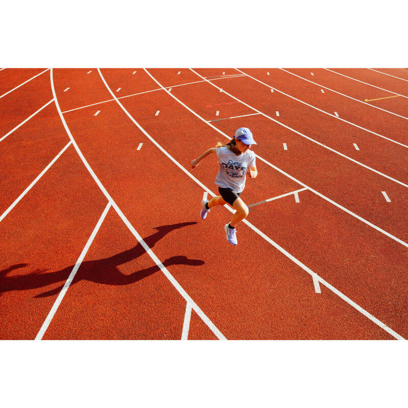 Çocuk Koşu Şapkası - Mor - Kiprun Run 500