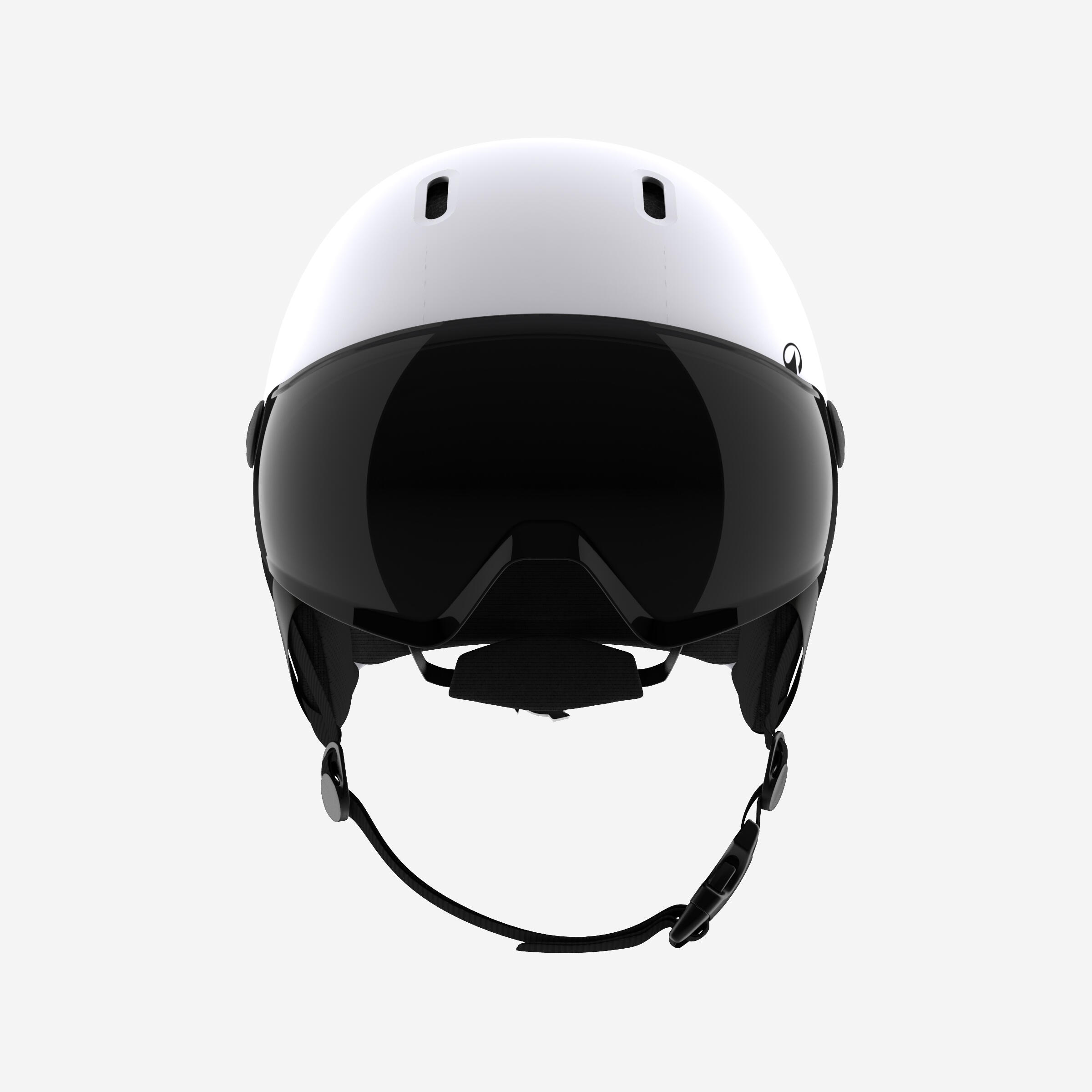 Casque de ski avec visière adulte, PST 150 blanc 3/7