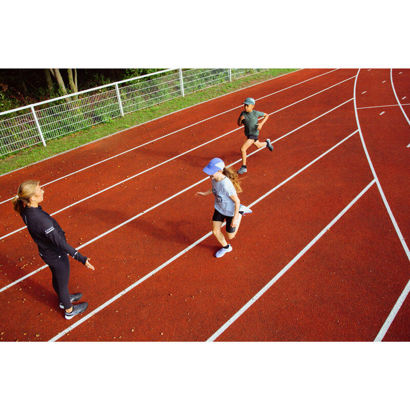 Çocuk Koşu Şapkası - Mor - Kiprun Run 500