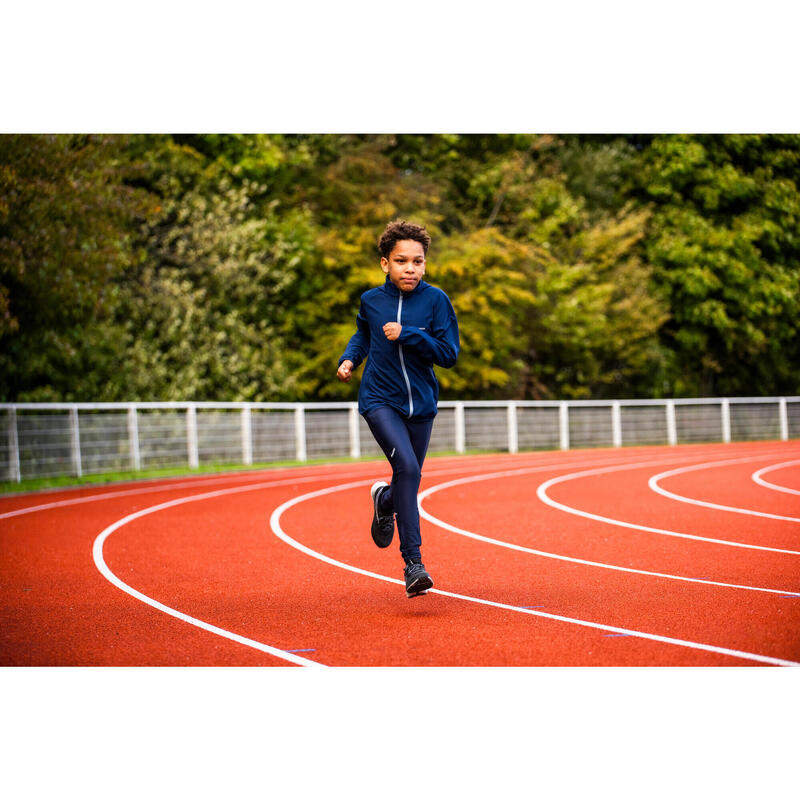 Çocuk Koşu Rüzgarlığı - Lacivert - Kiprun Wind Jacket JR