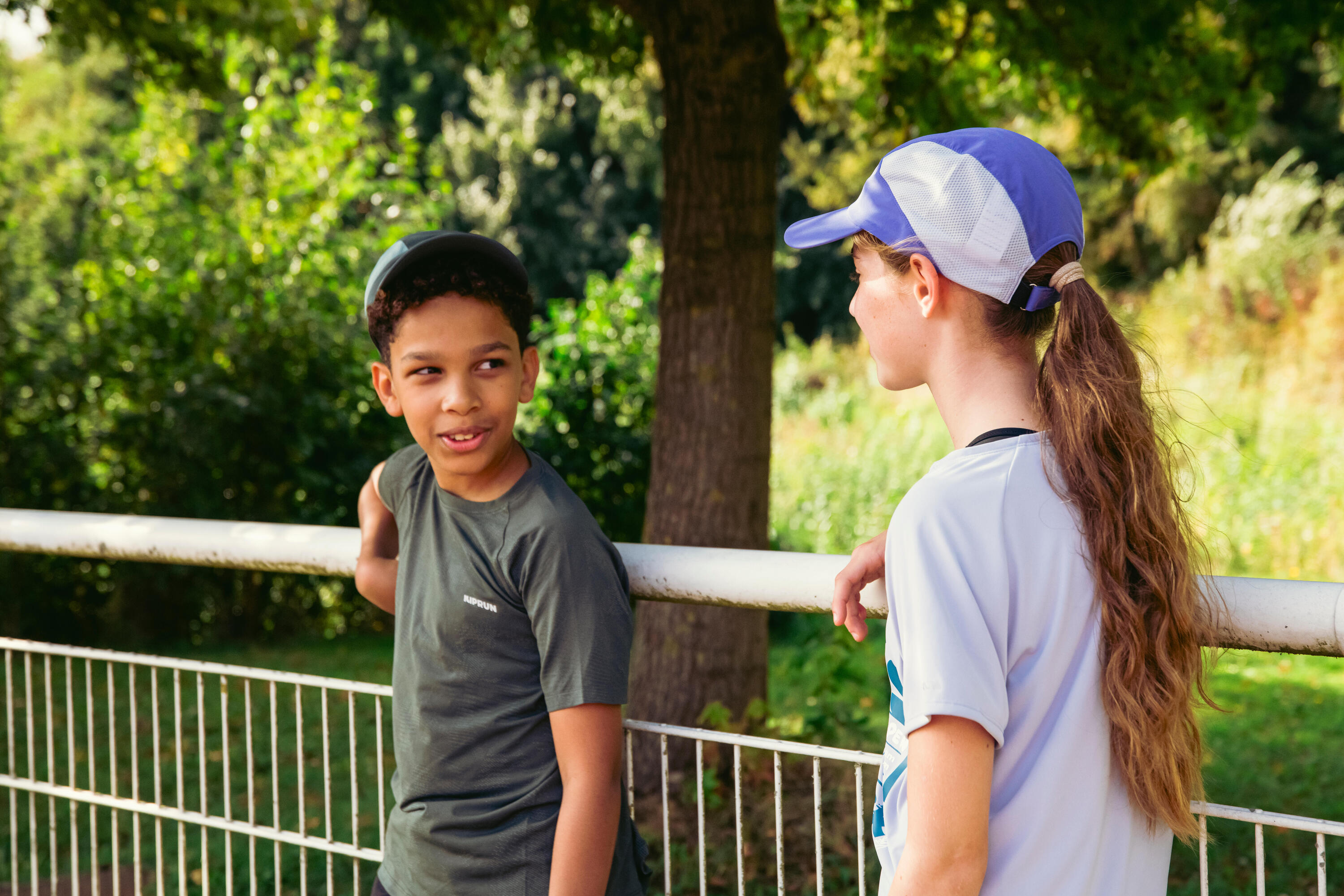 Laufshirt kurzarm Kinder nahtlos - TS Light 900 khaki 10/10