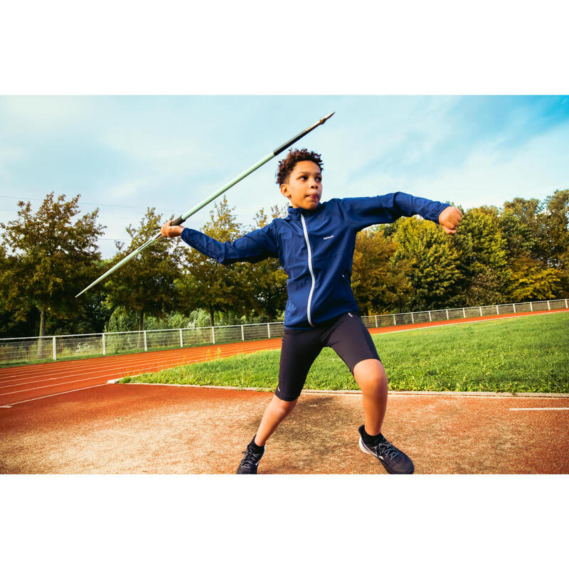 Çocuk Koşu Rüzgarlığı - Lacivert - Kiprun Wind Jacket JR