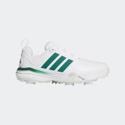 Chaussures de golf imperméables homme Adipower, vert et blanc