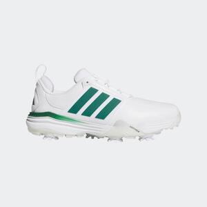 Zapatos de golf impermeables hombre Adipower, verde y blanco