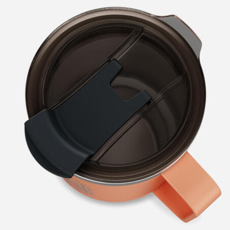 Термочашка 900 для кемпінгу з неіржавної сталі 0,5 л оранжева