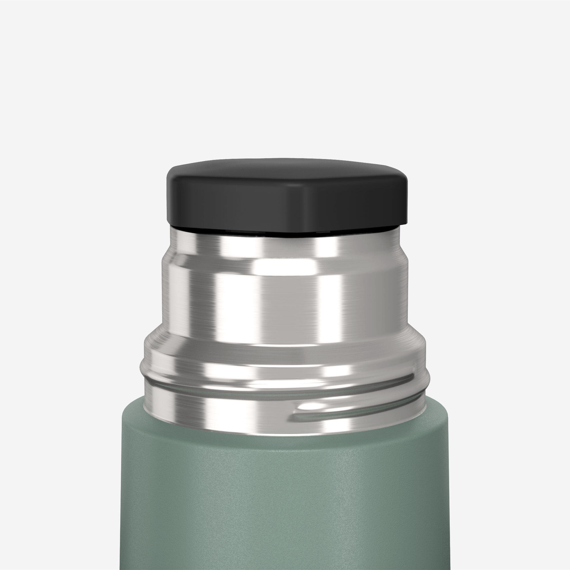 Stainless Steel Insulated Bottle with Cup, 0.7 L - QUECHUA