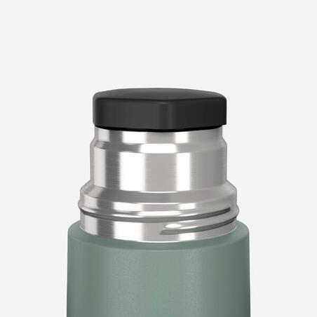 Термос 0,7 л з чашкою для туризму з неіржавної сталі зелений