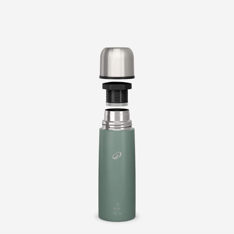 Outdoor Paslanmaz Çelik Termos - 0,4 L - Yeşil