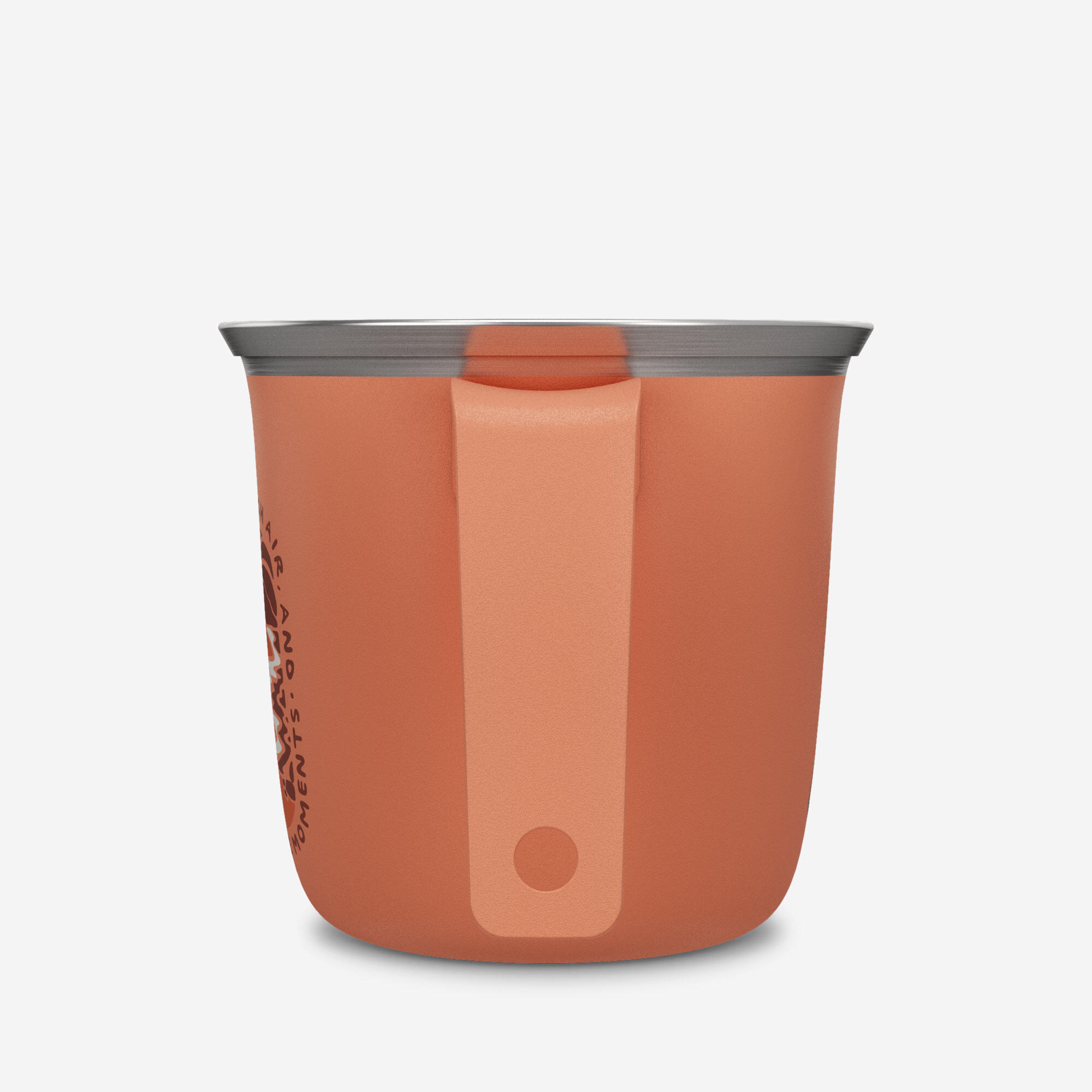 Tasse de camping en acier inoxydable 0,3 L, 500 4/5