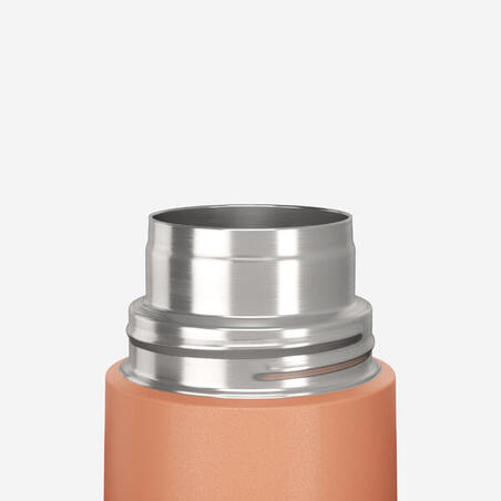 Термос з неіржавної сталі 0,4 л для туризму оранжевий